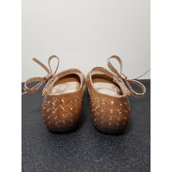MINI MELISSA Ultragirl Glitter Shoes Size 10 - Picture 6 of 8